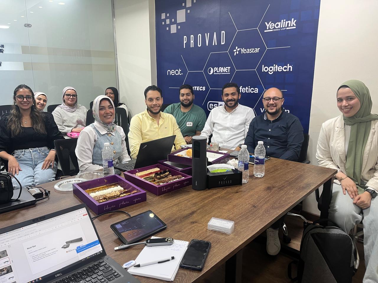 Full team dedicated to learn Yealink and Neat video conferencing solutions.