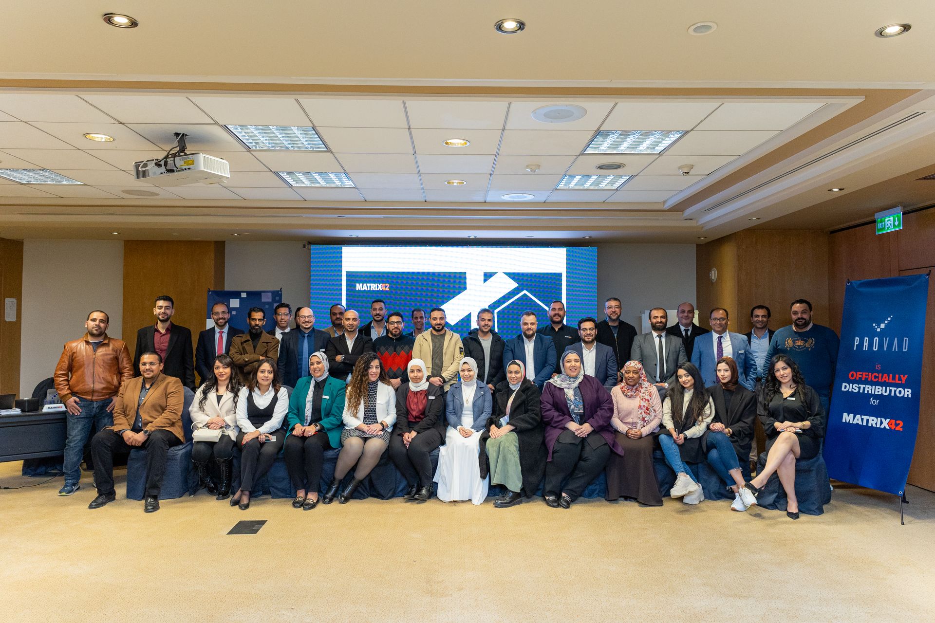 ProVAD team dedicated to learn about Matrix42 solutions for better deployment